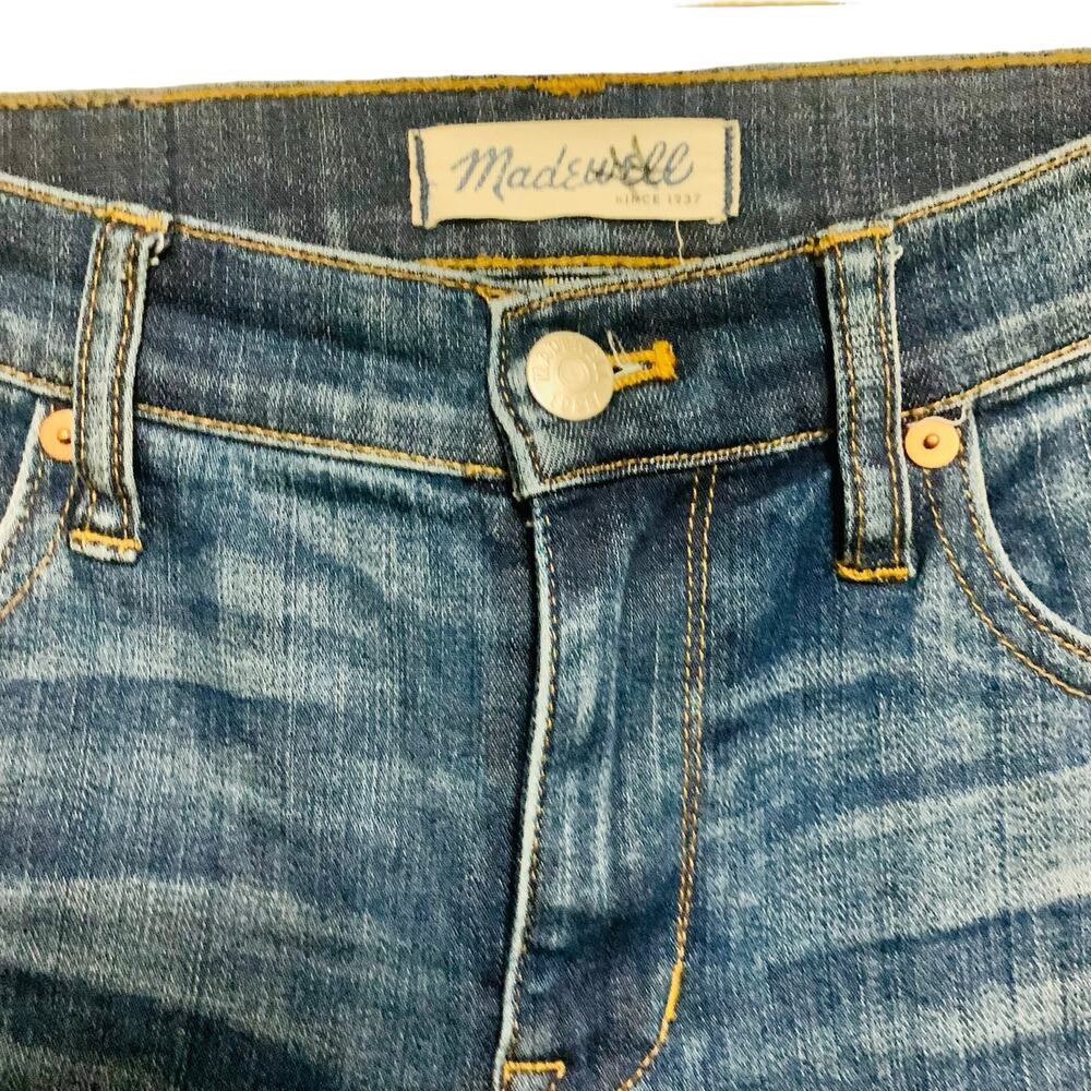Madewell High Riser Skinny Jeans Womens Size 25 - Picture 4 of 9